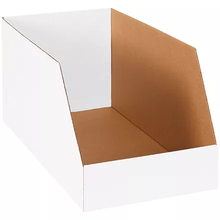 12 x 24 x 12 Jumbo Open Top Bin Box 25/Bundle