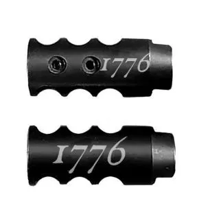 .223/5.56/.22LR Competition Muzzle Brake 1/2×28 Pitch Engraved – 1776