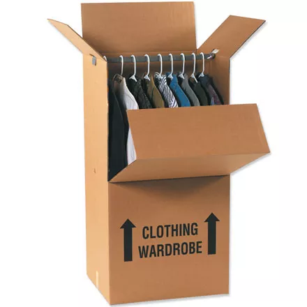 24 x 22 x 60" Wardrobe Boxes 5/Bundle