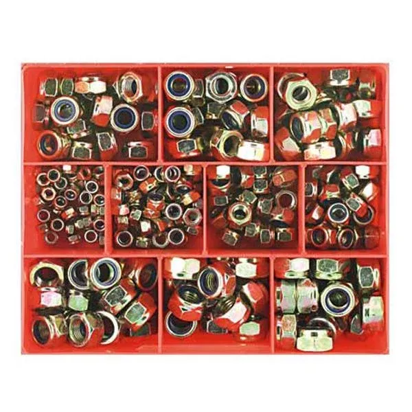 270Pc Metric Nylon Insert Self-Locking Nut Assort | Assortments - Bolts, Set Screws & Nuts