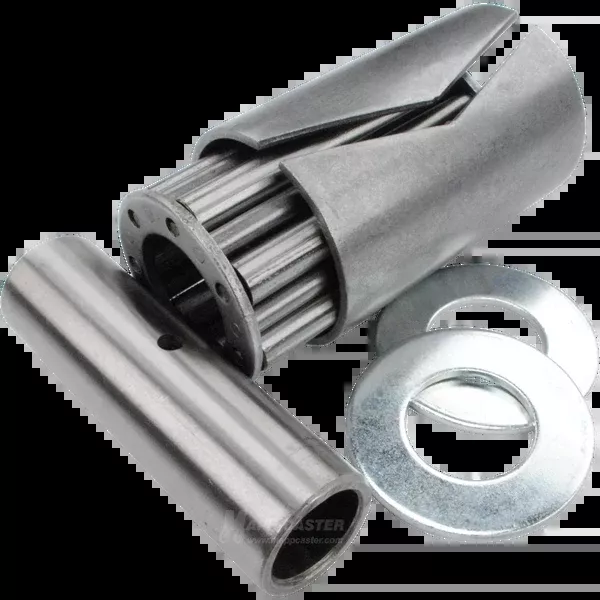 3/4" I.D. x 1-15/16" O.D. High Temp Roller Bearing Kit w/ Spanner for 3" Wide Caster Wheels - 600˚F