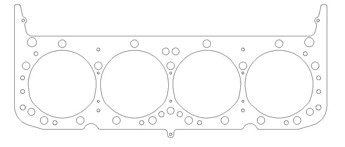 4.200 MLS Head Gasket .040 - SBC