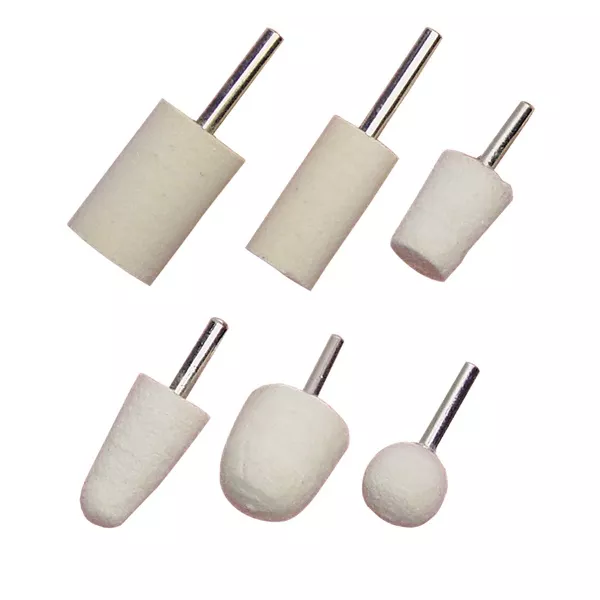 6-Pc Felt Buff Bob Kit