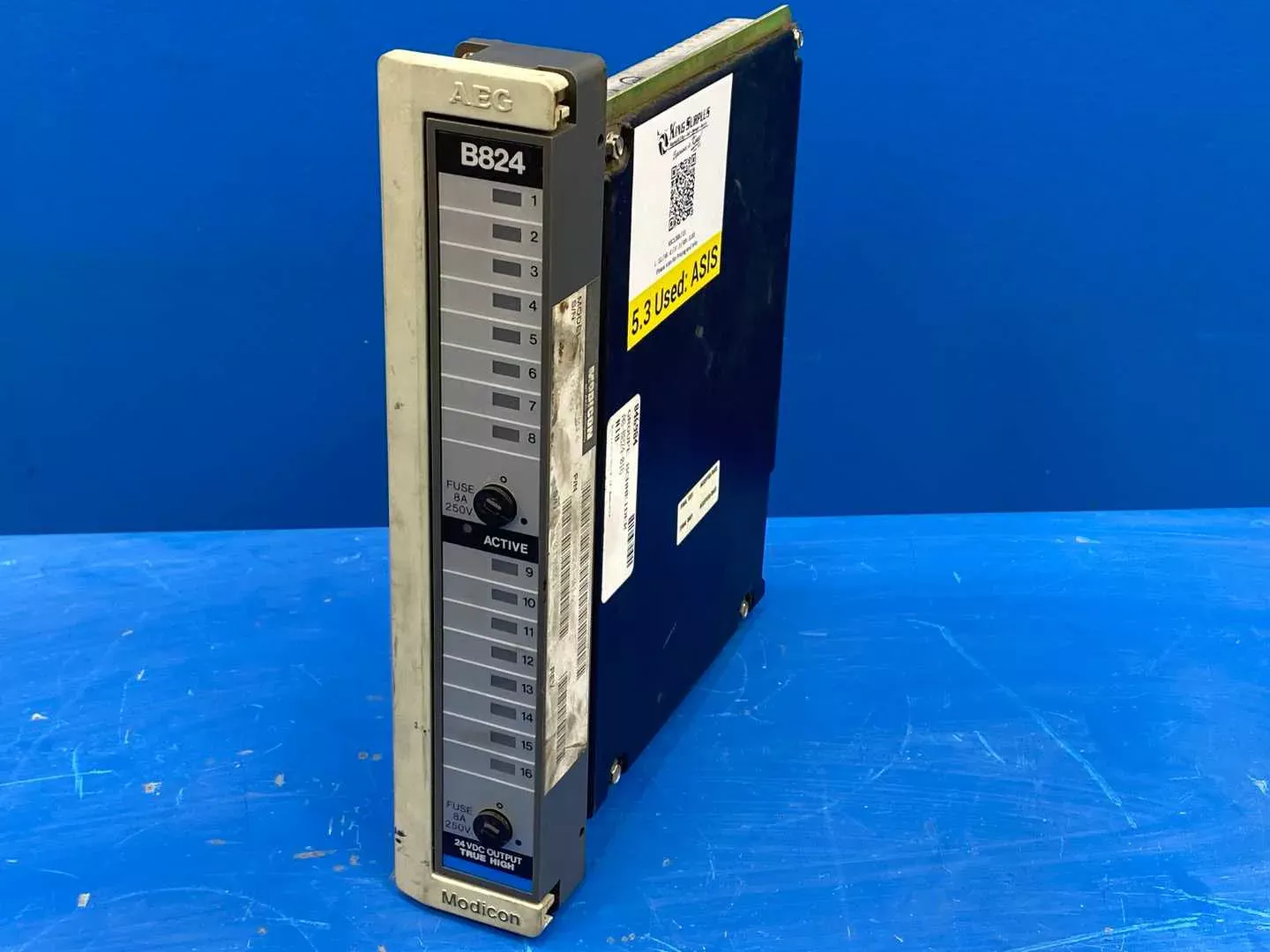 AEG AS-B824-016 Modicon True High Output Module, 24VDC, ASB824016