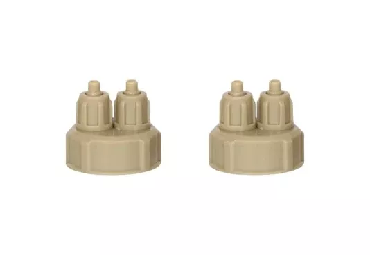 Aquarium Carbon Dioxide CO2 Live Plant DIY Generator Bottle Cap Diffuser Pair