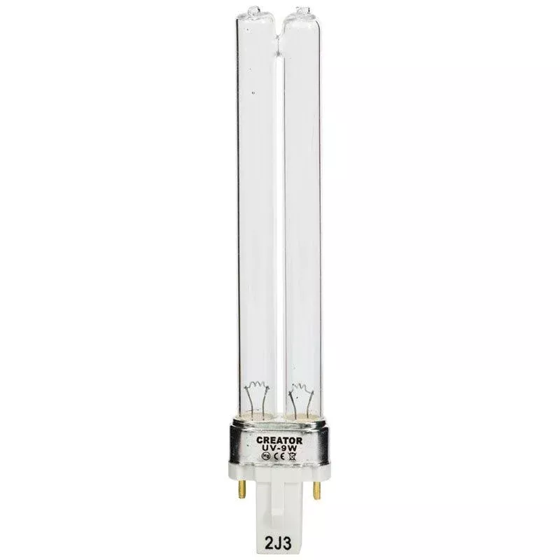 Aquatop 9 Watt UV Replacement 2 Pin Bulb Part# R9WUV-SQ