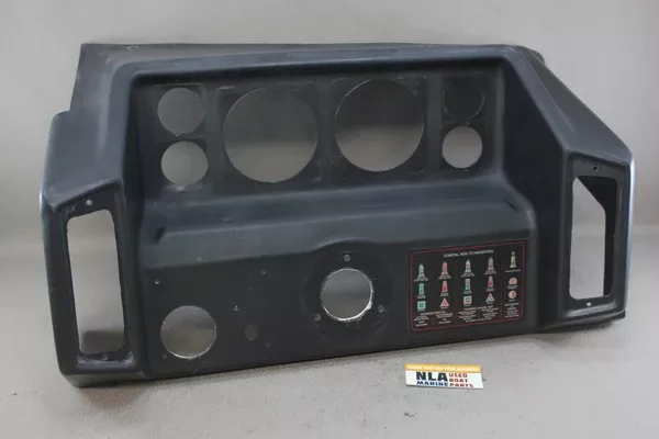 Bayliner Boat Dash Empty Gauge Cluster Instrument Panel Cuddy Cabin Gauges
