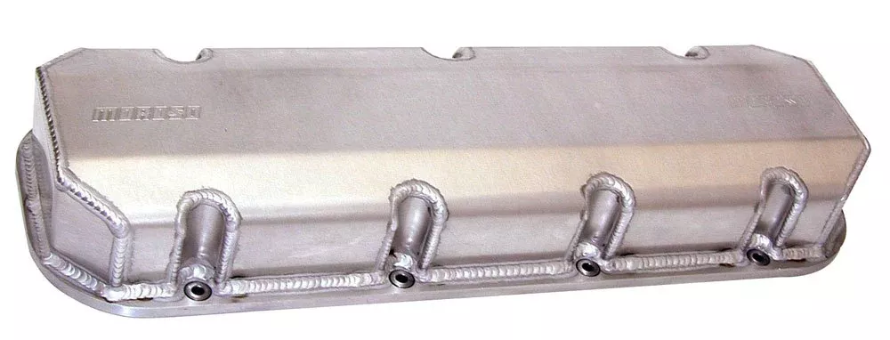 BBC Billet Rail Valve Covers w/3/8in Inserts