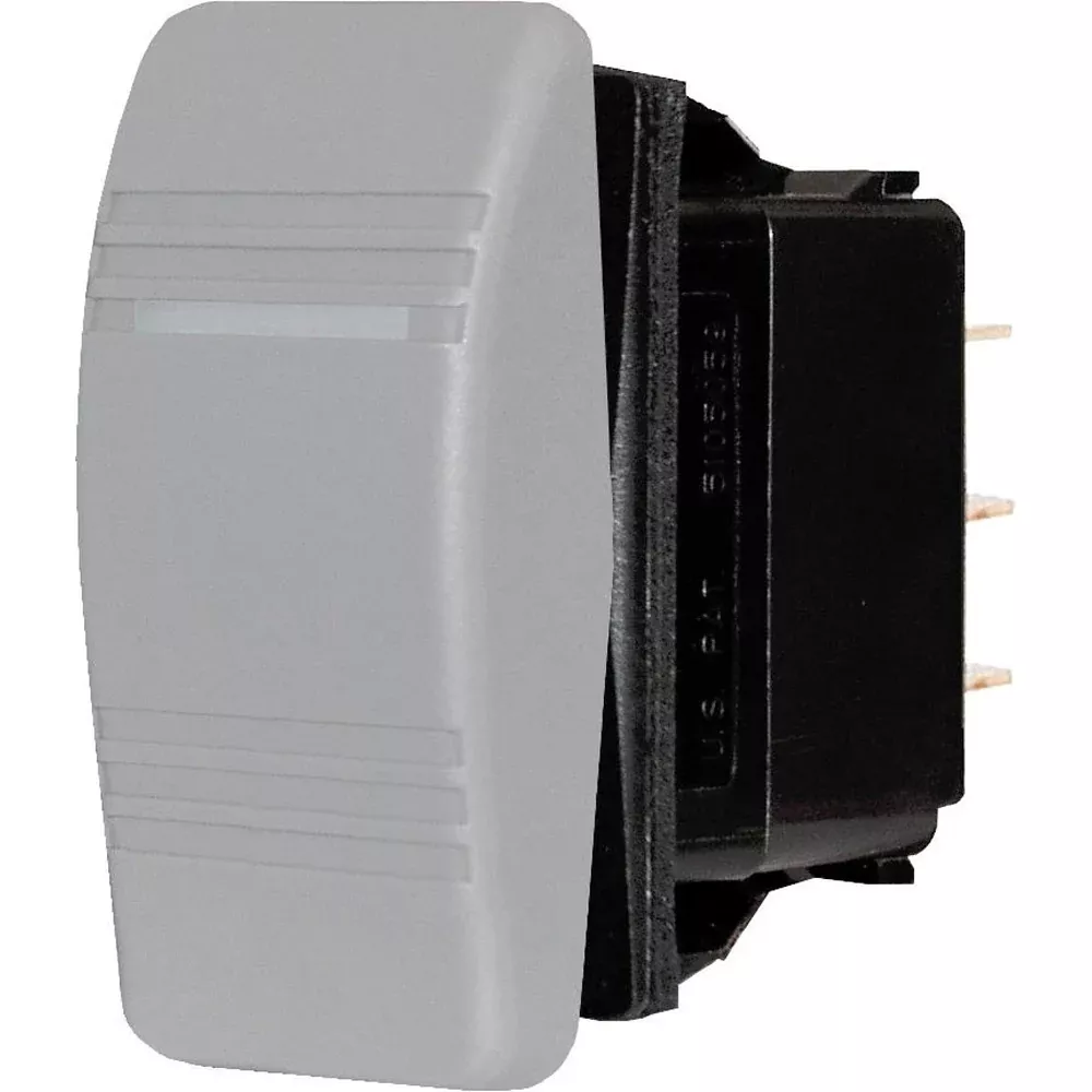 Blue Sea 8219 Water Resistant Contura III Switch - OFF(ON) - Grey [8219]