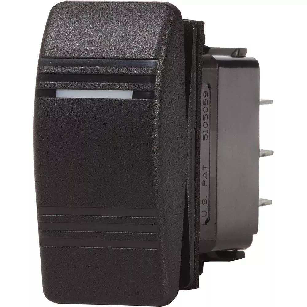 Blue Sea 8287 Water Resistant Contura III Switch - OFF-ON - Black [8287]