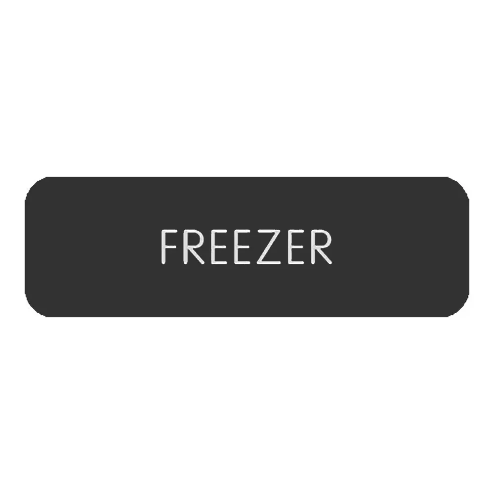 Blue SeaLarge Format Label - "Freezer" [8063-0198]