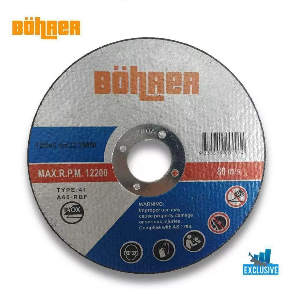 Bohrer BOH-125CI 125mm (5'') Metal Inox Cutting Disc