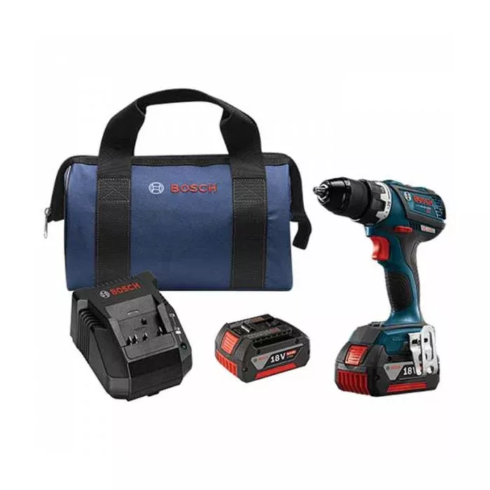 Bosch 18V EC Brushless Compact Tough 1/2" Drill/Driver with Batteries and Charger Model#: DDS183-01