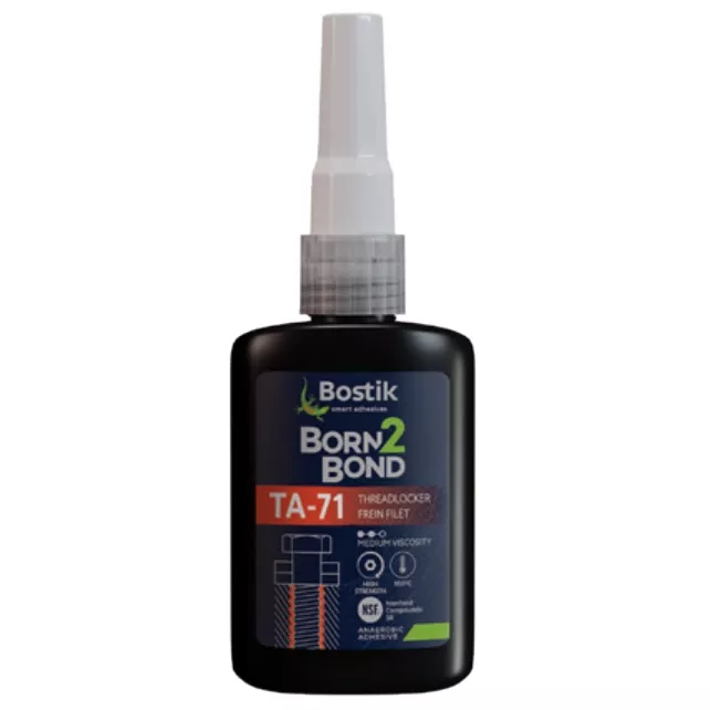 Bostik Born2Bond TA-71 Threadlocking Adhesive – 50 ml Bottle