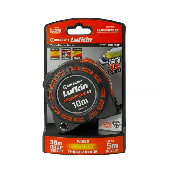 Crescent Lufkin Shockforce™ G2 10M X 32mm Tape Measure
