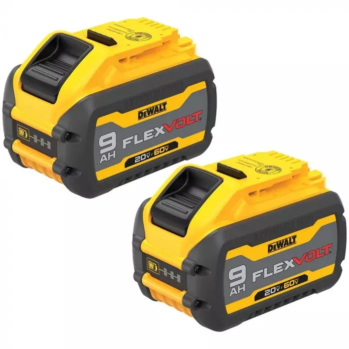 DeWalt 20V/60V MAX FLEXVOLT 9.0 Ah Battery Pack - 2pk Model#: DCB609-2