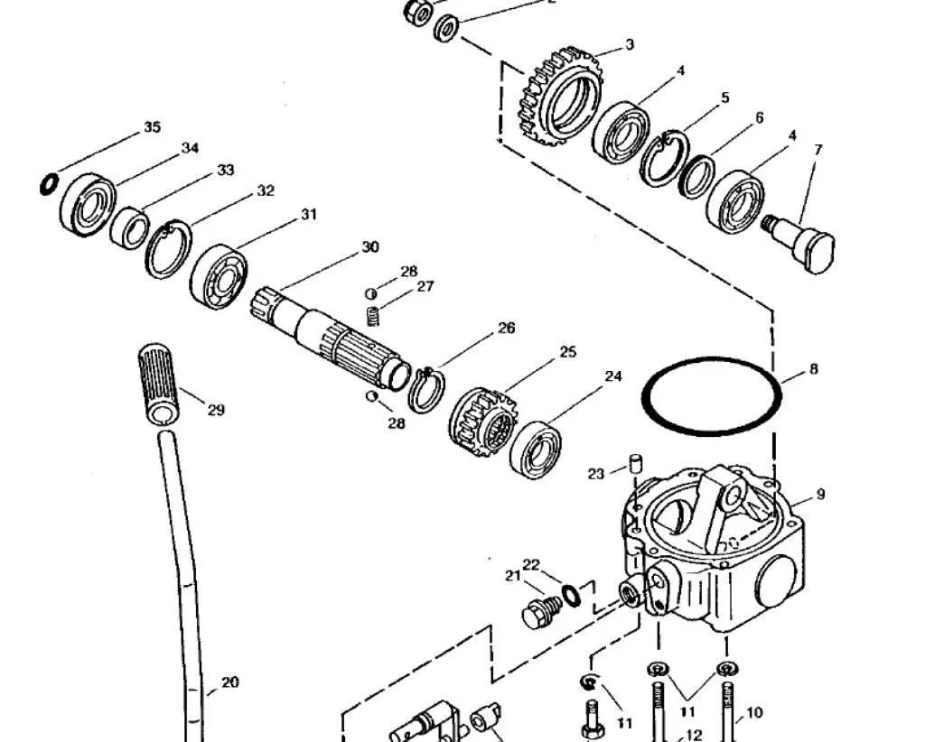 Drop Box Bearing (4WD)
