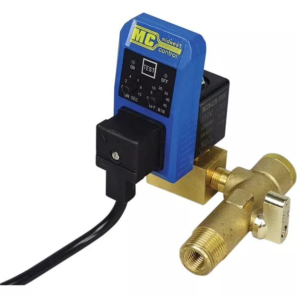 Electronic Auto Tank Drain with Strainer