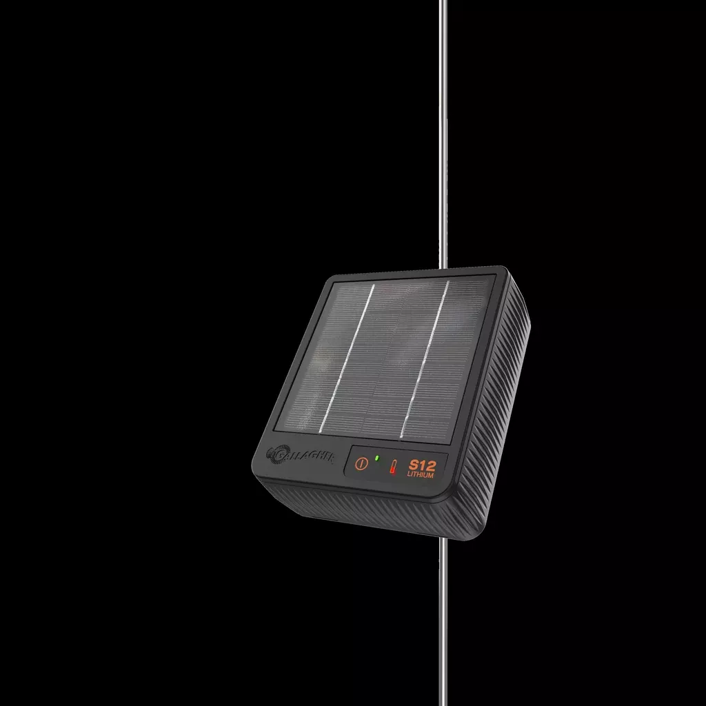 Gallagher S12 Lithium Solar Fence Energizer