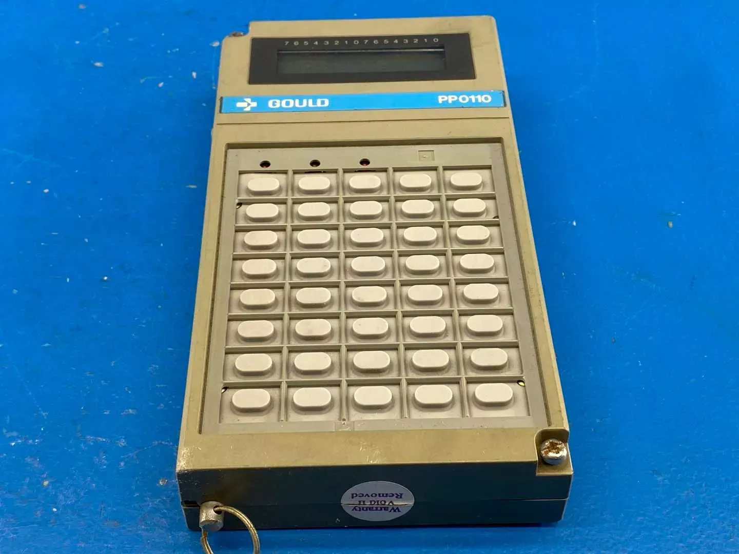 Gould PP0110 P110() Handheld Programmer Module (The Keypad Fell off)