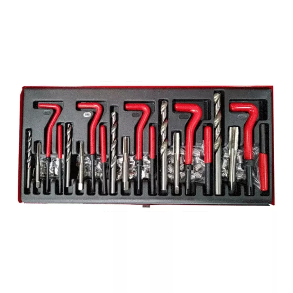 Grip 53200 131 Piece Metric Thread & Helicoil Repair Set