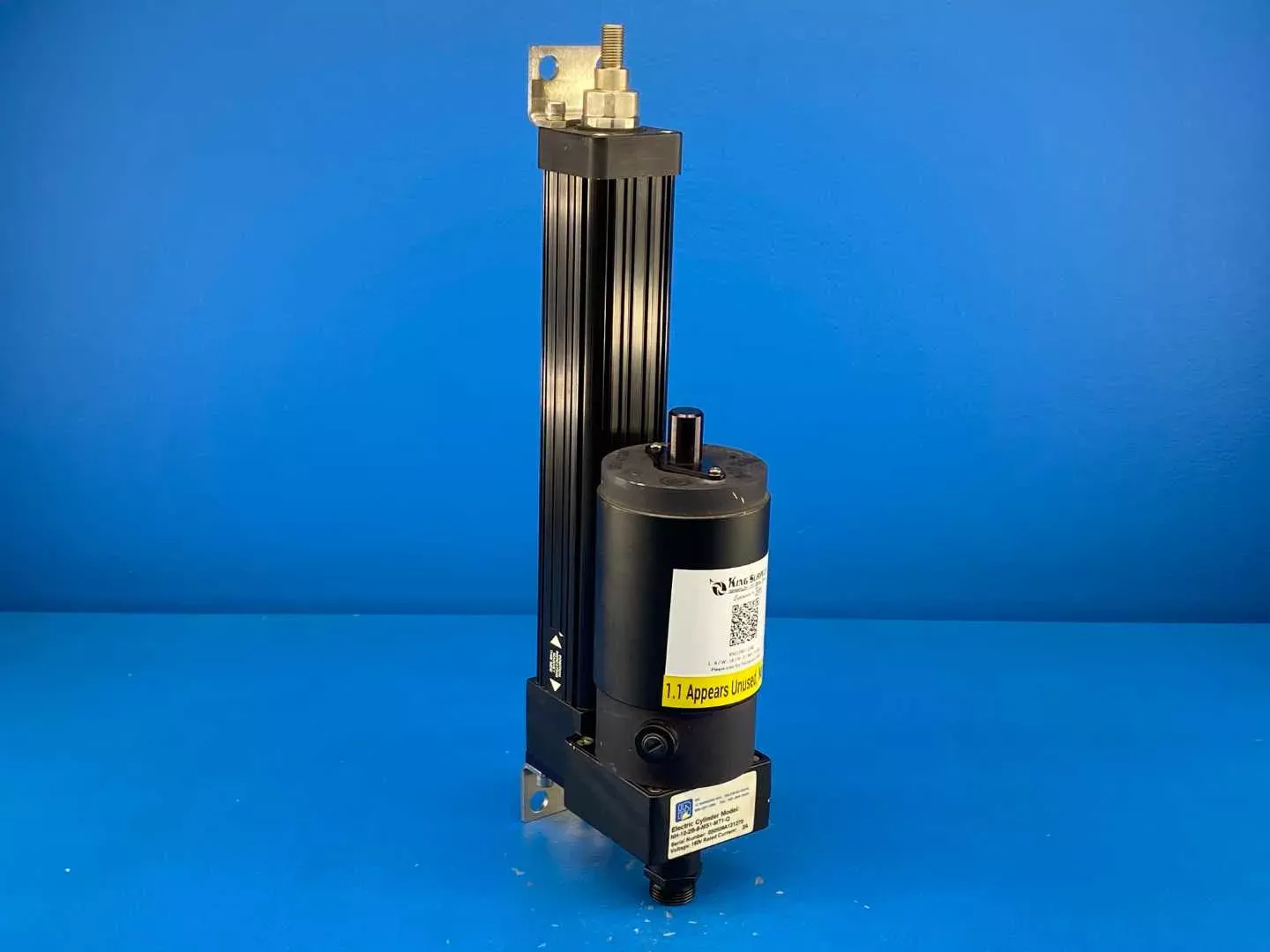 Industrial Devices Corporation NH-10-2B-MS1-MT1-Q IDC Electric Cylinder NH-10-2B-8-MS1-MT1-Q N series Electrical Cylinder 8" Stroke 160V 2A