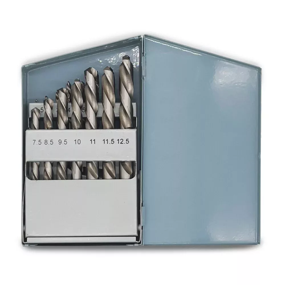 Insize IN0004 15 Piece HSS M2 Left Hand Drill Bit Set