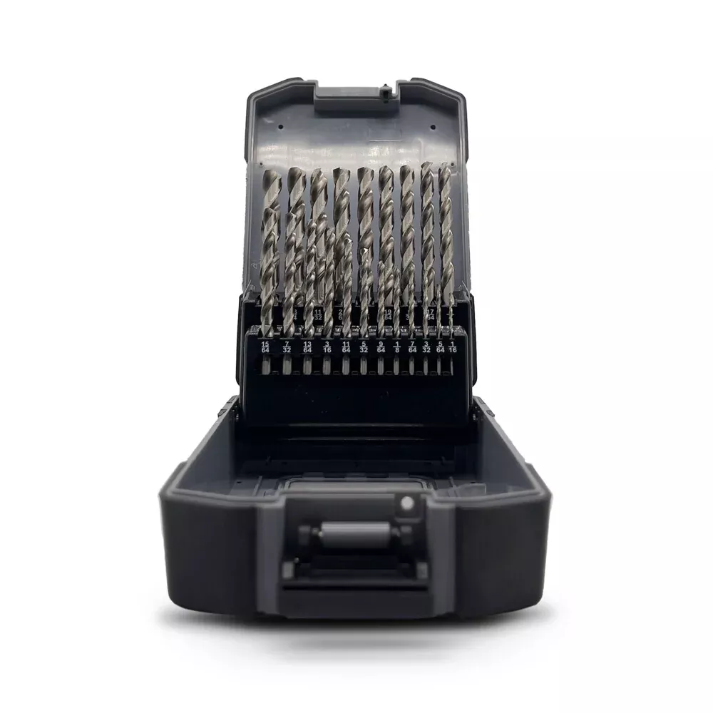 Insize IN0101 21 Piece AF HSS M2 Drill Bit Set