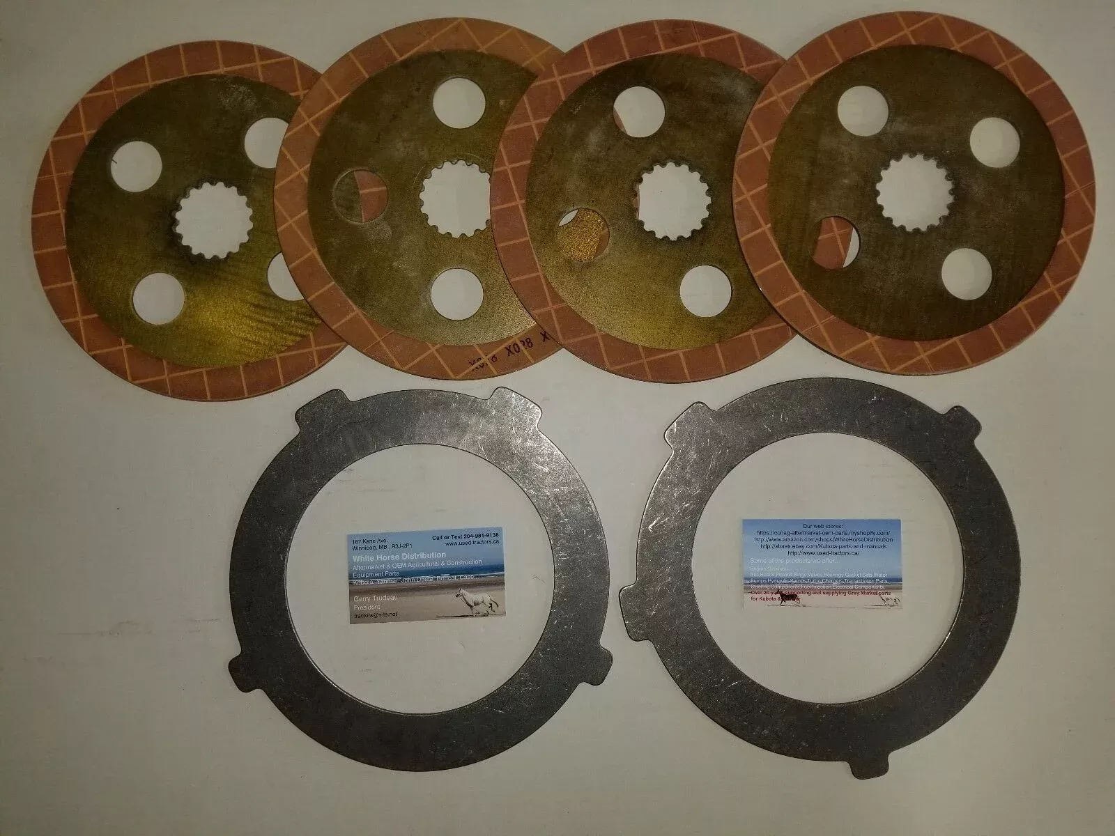 Kubota Brake Brake Disks & Plates for L245 for both sides