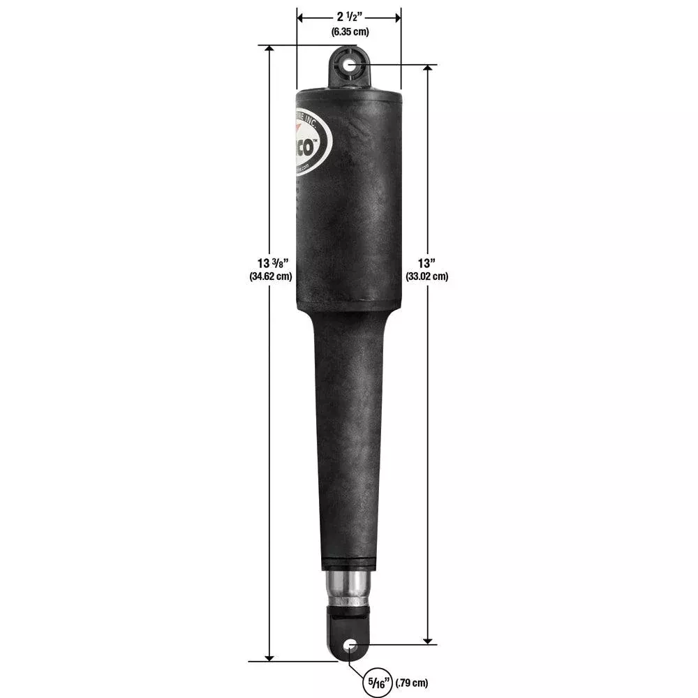 Lenco 102 Series Standard Actuator - 24V - 4-1/4" Stroke [15066-001]