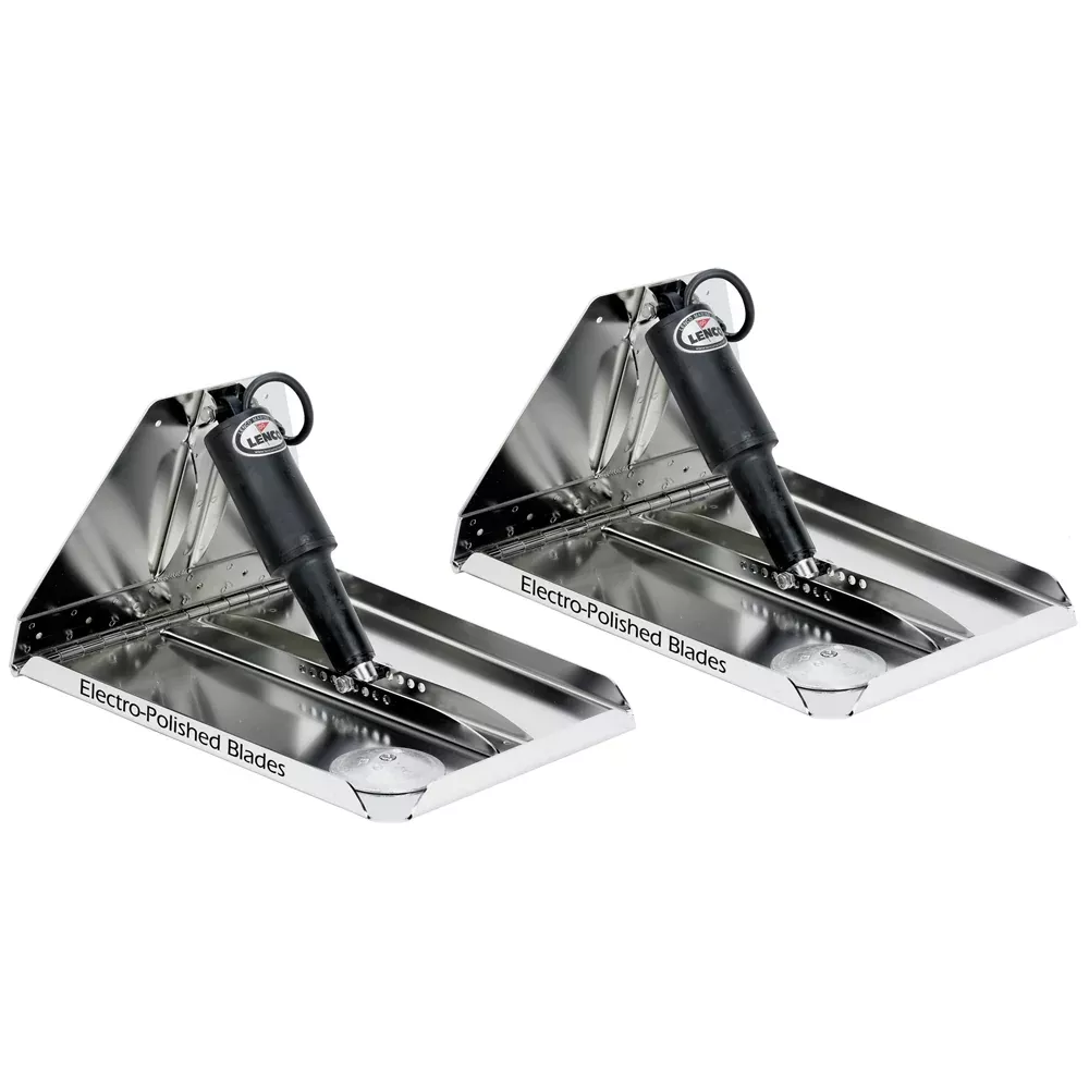 Lenco 16" x 12" Heavy Duty Performance Trim Tab Kit w/o Switch Kit 12V [15043-101]
