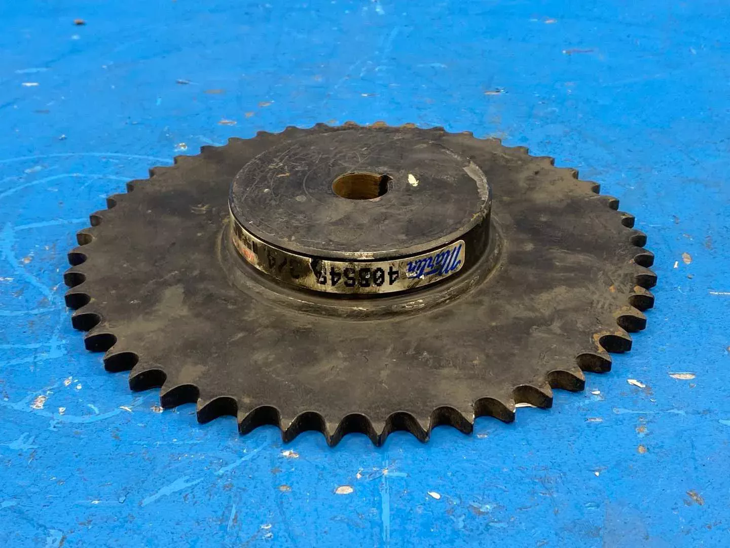 Martin Sprocket & Gear 40BS48 3/4 Bored to Size - 40 / 1/2 in, Bored to Size, 0.7500 in Bore, 48 Teeth, Steel Material
