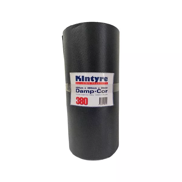 McIntyre 380mm Embossed Polythene Dampcourse 30m x 500mm