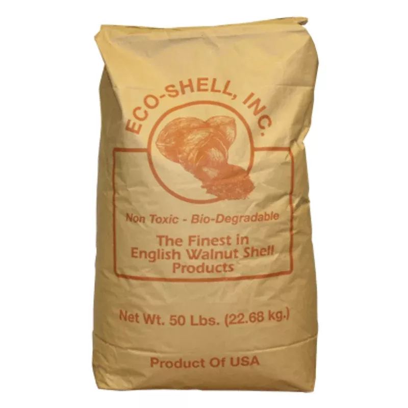 Media, Walnut Shell, X-Coarse, 6/10, 50lb/bg Model#: MANA-73004B