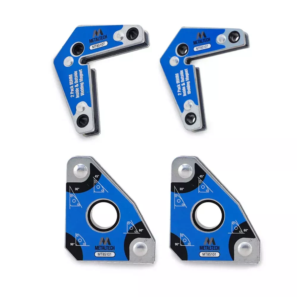 Metaltech MT85101 + MT85107 Magnetic Welding Clamp Bundle