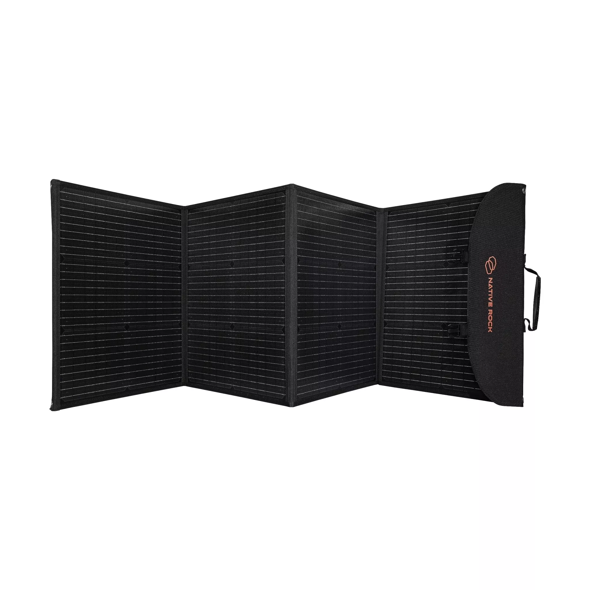 Native Rock 160W 20V Portable Solar Panel for Power Stations, Folding Solar Panel, High Efficiency Power Backup