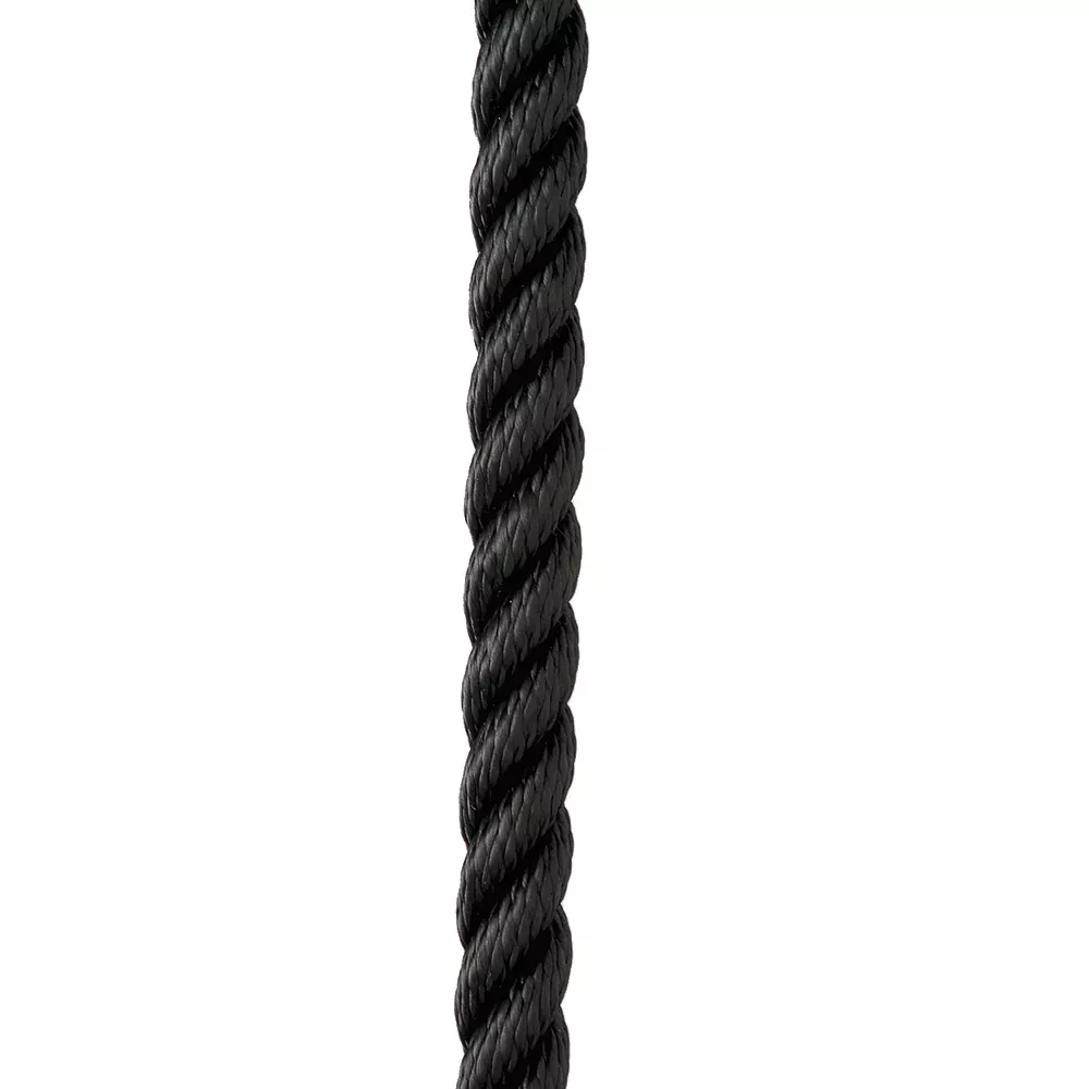 New England Ropes 1/2" Premium 3-Strand Dock Line - Black - 35 [C6054-16-00035]
