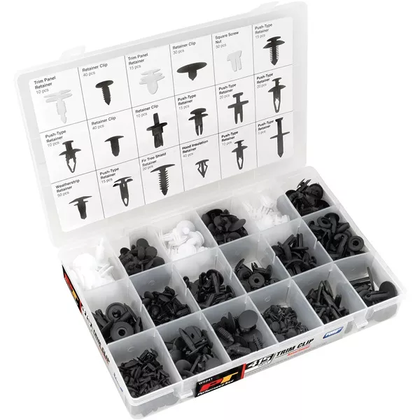 Performance Tool 415-Pc Ford Trim Clip Assortment