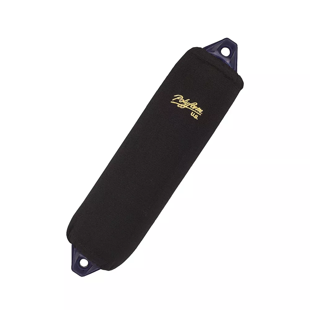 Polyform Elite Fender Cover f/G-4, HTM-1, F-1NF-4 Fenders - Black [EFC-1 BLACK]