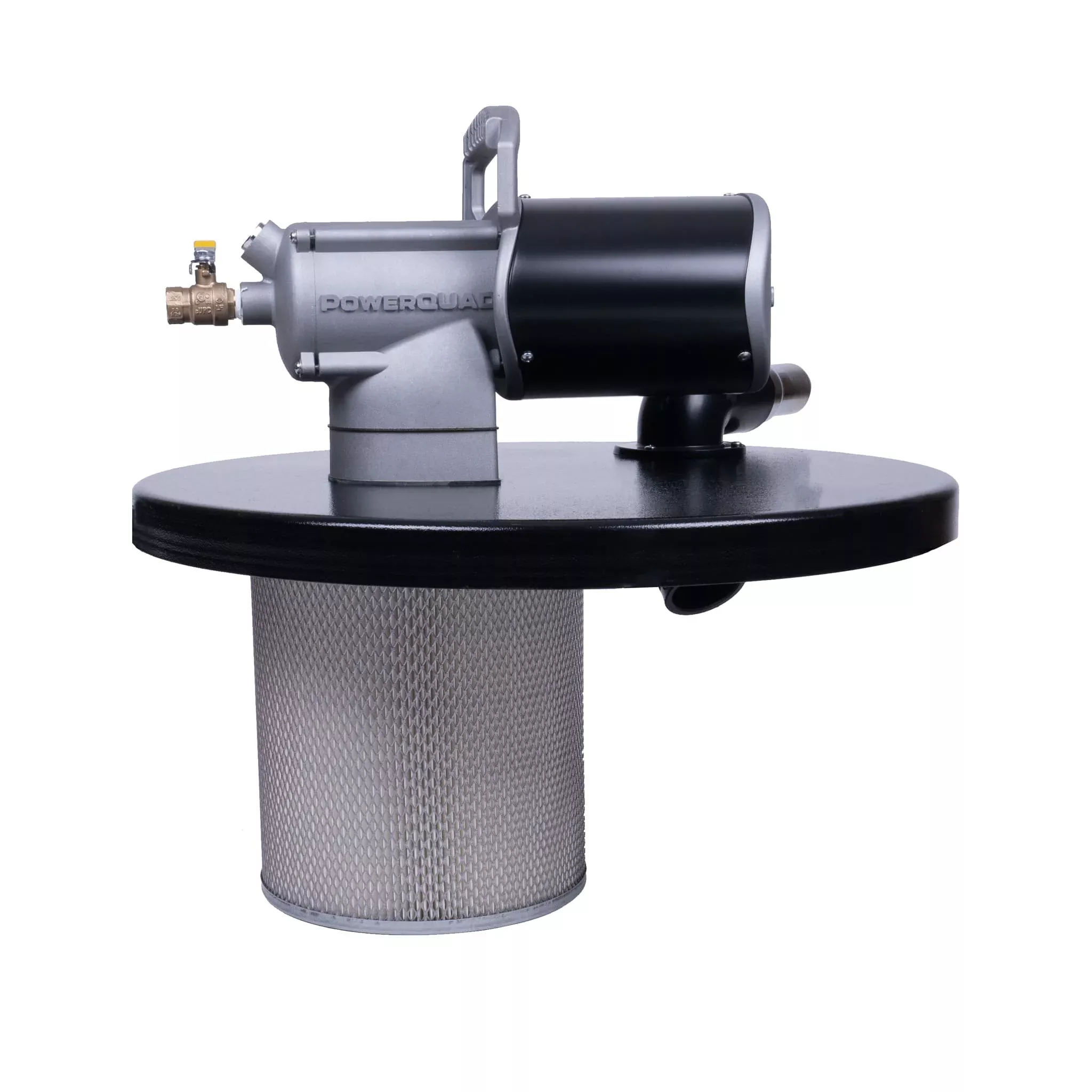 PowerQUAD™ 55 Gallon Vacuum Generating Head w/ 2" Inlet