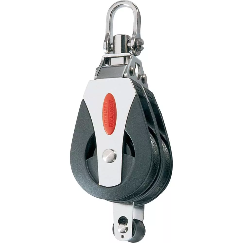 Ronstan Series 40 Ball Bearing Block – Double – Becket – Swivel Head