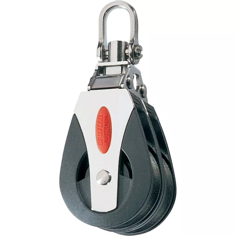 Ronstan Series 40 Ball Bearing Block – Double – Swivel Head
