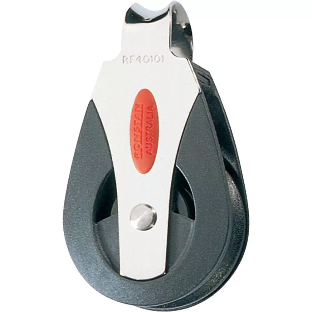 Ronstan Series 40 Ball Bearing Block – Single – Loop Top