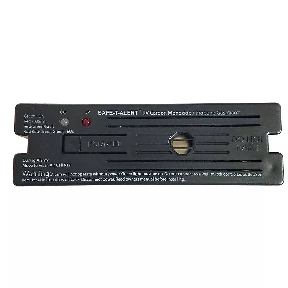 Safe-T-Alert Combo Carbon Monoxide Propane Alarm Surface Mount – Black