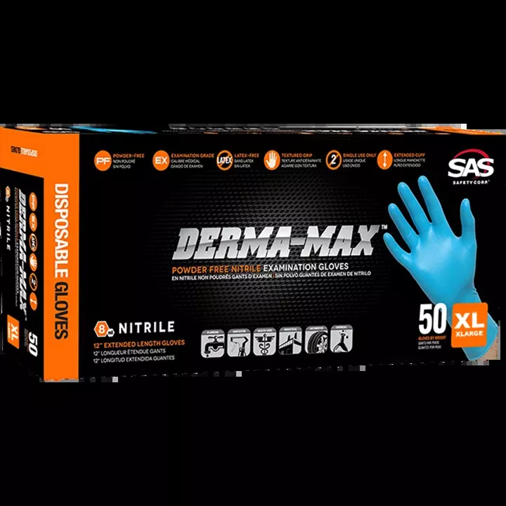 Sas Derma Max Pf Nitrile - Xl