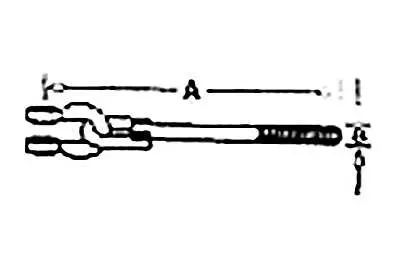 Stabilizer chain tractor end