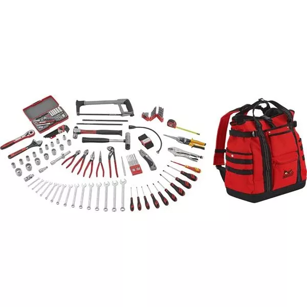 Teng 144Pc Tool Kit W/ Tcsb Backpack Toolbag | Tool Kits