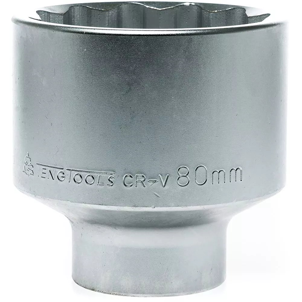 Teng 1In Dr. Socket 80Mm 12Pnt | Socketry - 1 Inch Drive