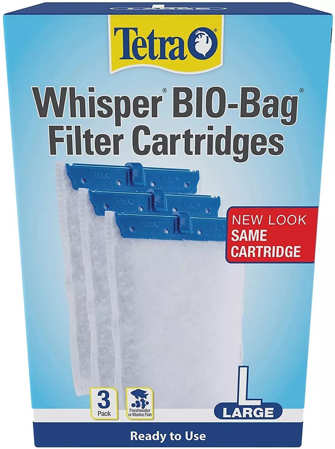 Tetra Whisper Bio-Bag Filter Cartridges Large3 Pack Part# 26170