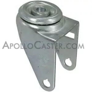 Yoke; Swivel; 6" x 2"; Hollow Kingpin (1/2" bolt hole); Zinc; 1/2" Bore; 2-7/16" Hub Length; 400# (#89618 is the axle bolt/ nut) (Item #88368)